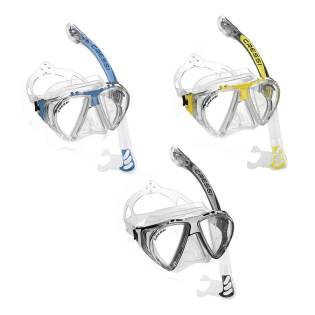 Cressi Penta Mask + Alpha Ultra Dry Snorkel