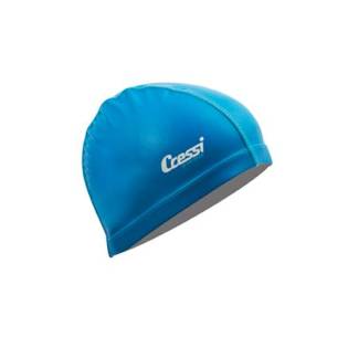 Cressi Polyurethane Swim Cap Blue