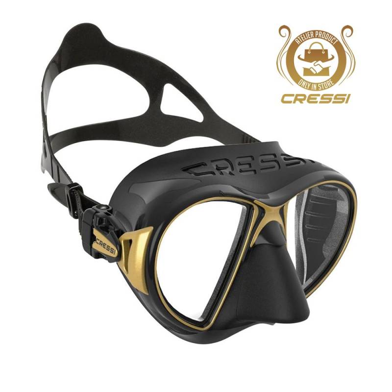 Cressi Zeus Mask Gold Scuba Diving Buy and Sales in Gidive Store