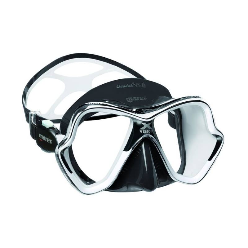 Mares X-Vision Chrome Liquidskin White Scuba Diving Buy and Sales in Gidive  Store