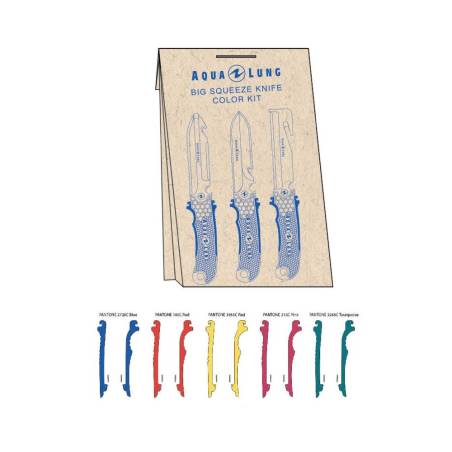 Aqualung Kit de Colores Cuchillo Squeeze