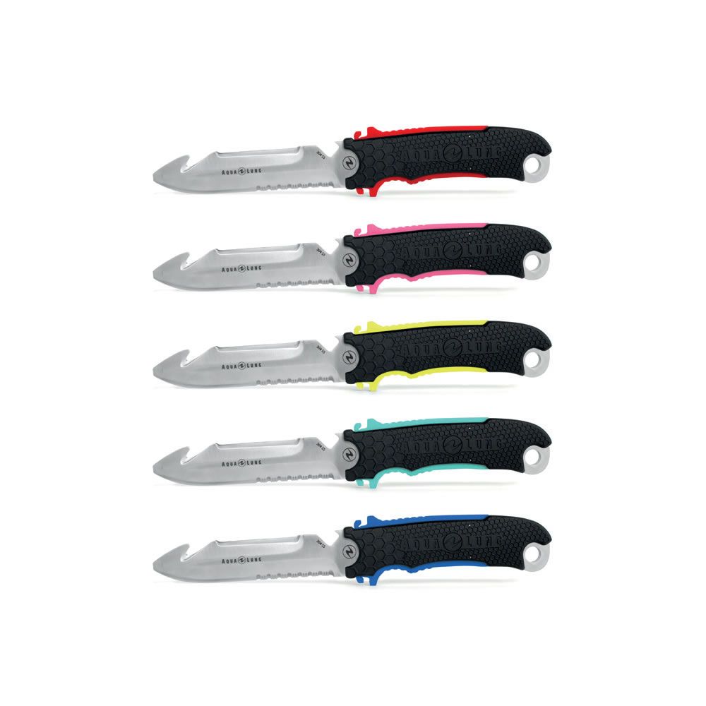 Aqualung Big Squeeze Knife with Color Kit Scuba Diving Buy and Sales in