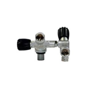 Tecnomar Tank Valve 2 Outlets 300bar M25x2