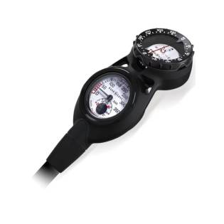Aqualung Pressure Gauge with Compass