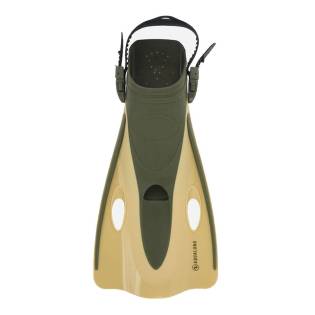 Aqualung Aletas Twister Verde / Beige
