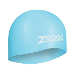 Zoggs Easy-Fit Silicone Cap Light Blue