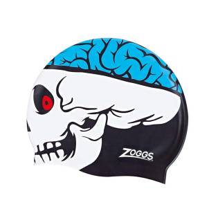 Zoggs Junior Character Silicone Cap Skull