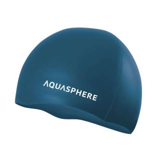 Aquasphere Plain Silicone Cap Green