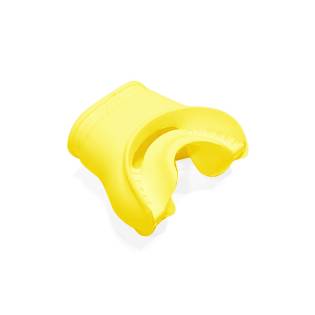 Cressi Silicone Mouthpiece Palatal Junior Yellow