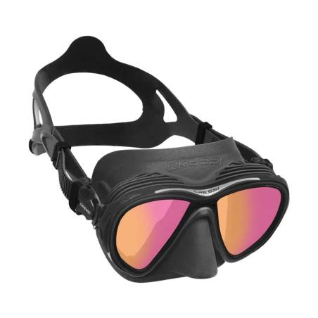 Cressi Máscara Quantum Negro / Iridio