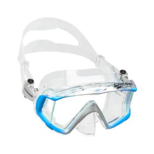 Cressi Máscara Liberty Triside Transparente / Azul