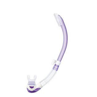 Tusa Platina II Hiperdry Snorkel Clear / Purple