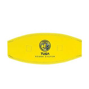 Tusa Mask Strap Cover Yellow