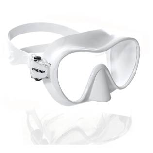 Cressi Máscara F1 Blanco