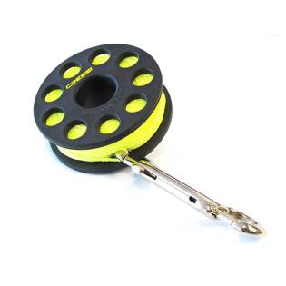 Cressi Spool con Mosquetón 20m