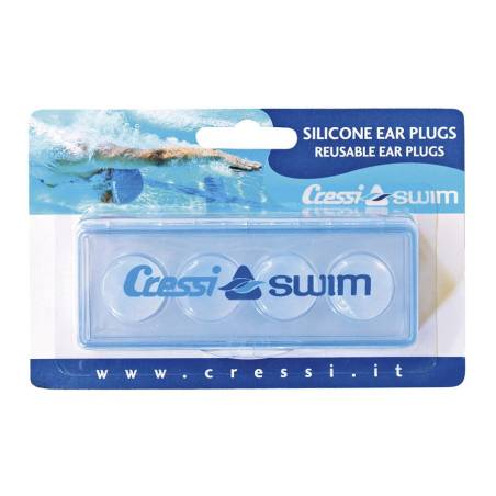 Cressi Silicone Earplugs (4 un.)