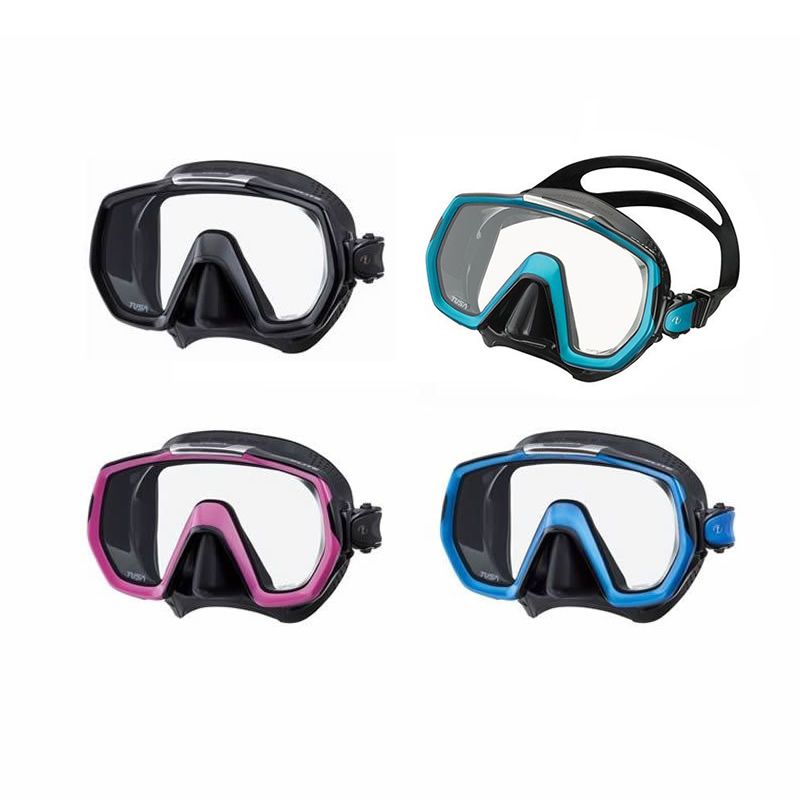 TUSA Freedom Elite Mask scuba diving equipment snorkeling silicone M1003 