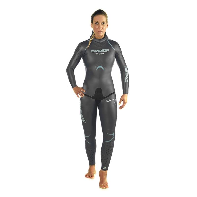 IFLOVE Donna Monopiece Muta 3 mm Wetsuit Monopezzo Neoprene Ultrastretch Maniche Lunghe Lady Surf Nuoto Snorkeling 