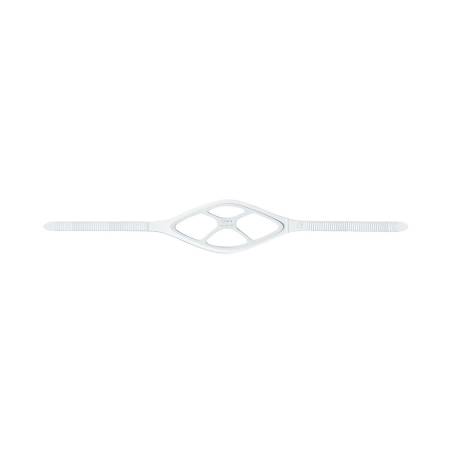 Mares Mask Strap X-Vision Liquid Skin Series White