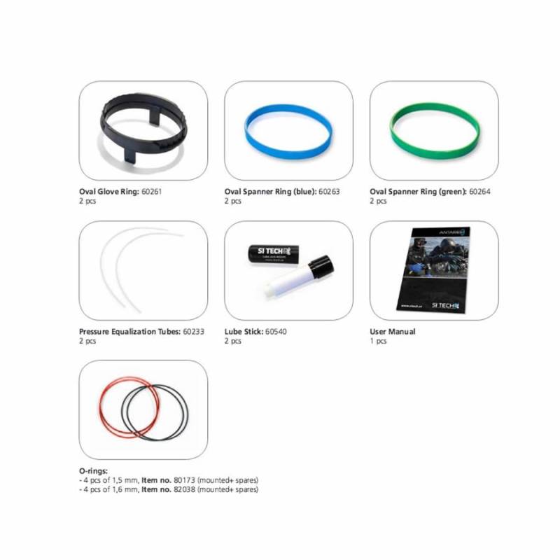 Si Tech Antares Glove Rings + Spanner Rings