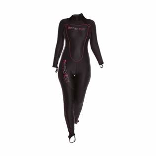 Sharkskin Suit Traje Cremallera Trasera Mujer
