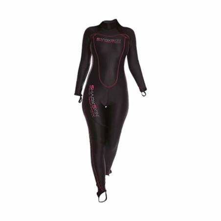 Sharkskin Chillproof Rear Zip Suit Woman