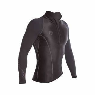 Sharkskin Performance Wear Camiseta Negra Hombre