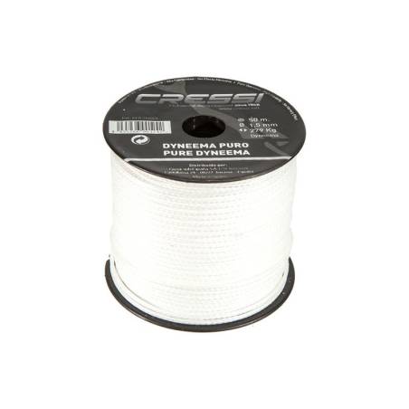 Cressi Hilo Dyneema 100% 1.5m Blanco (50m)