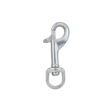Tecline Mosquetón con Anilla 72mm Inox