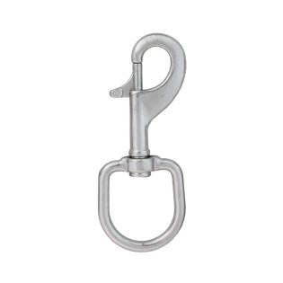 Tecline Mosquetón con Anilla 115mm Inox