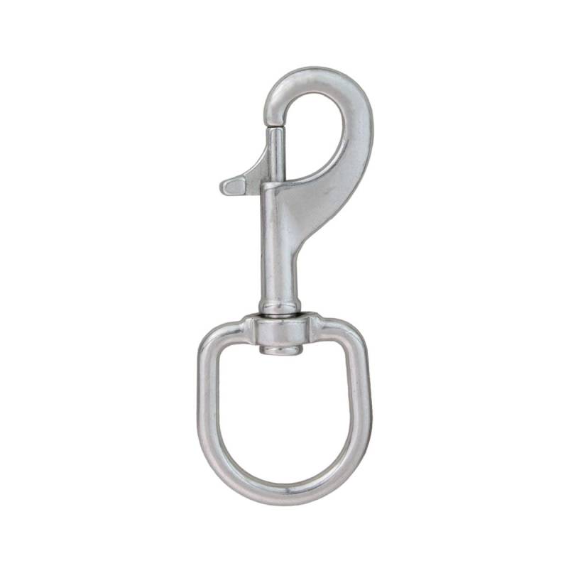 Tecline Mosquetón con Anilla 115mm Inox