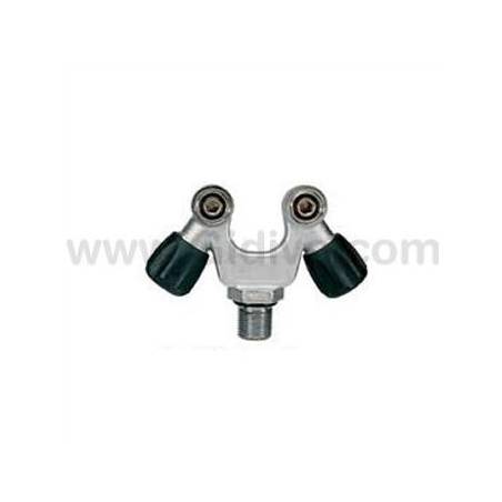 Tecnomar Grifería Doble Salida M25x2