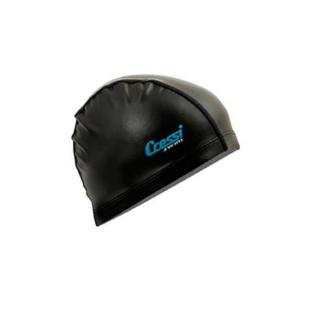 Cressi Polyurethane Swim Cap Black