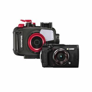 Olympus Pack Cámara TG-6 y Carcasa PT-059