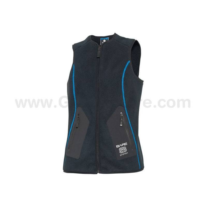 Bare SB System Mid Layer Vest Woman