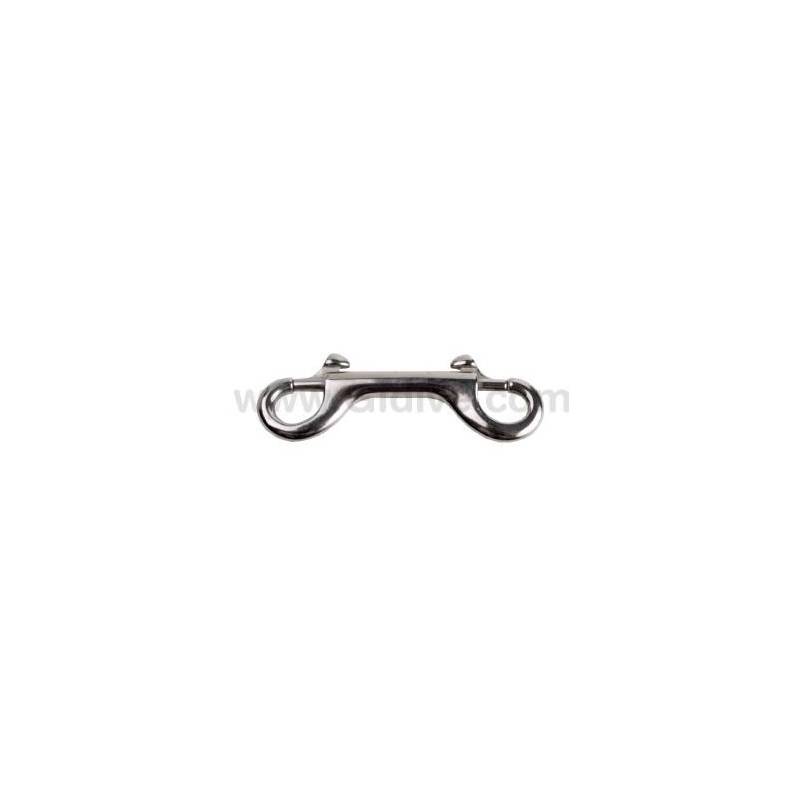 Tecnomar Mosquetón Doble Inox 77mm