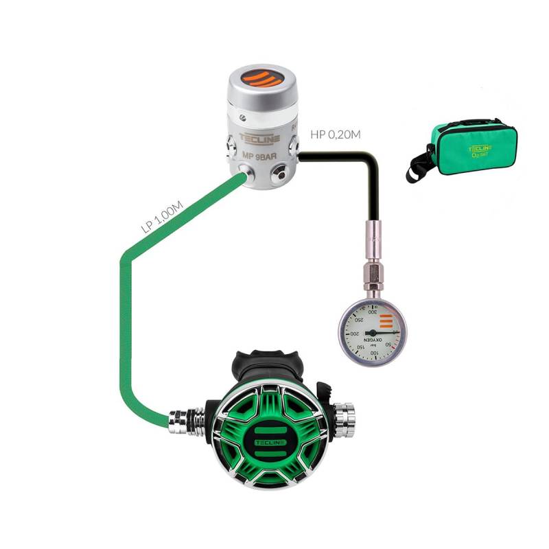 Tecline Set Regulador R4 Tec2 O2
