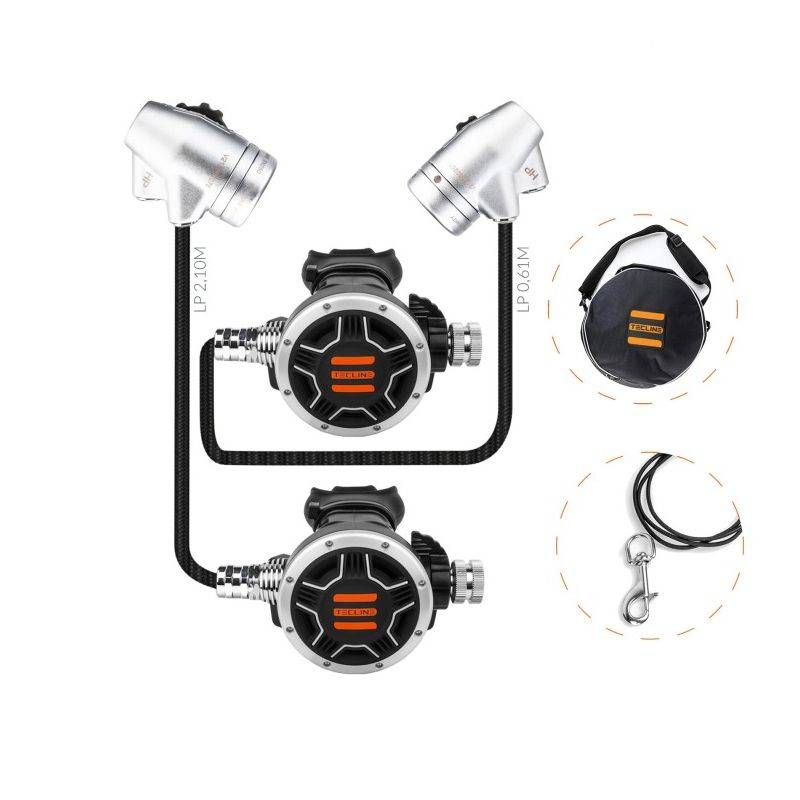 Tecline V2 Ice Tec1 Twin Tank DIR Set