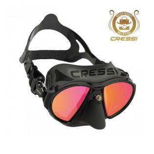 Cressi Zeus Mask Smoked Black
