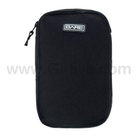 Bare Neoprene Expandable Pocket with Zip
