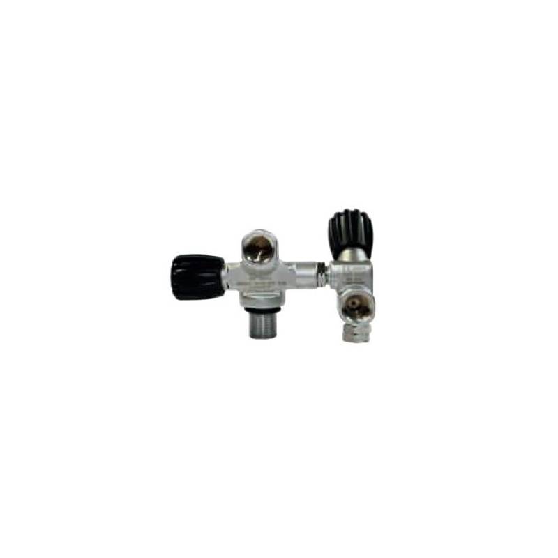 Tecnomar Tank Valve 2 Outlets 300bar M25x2