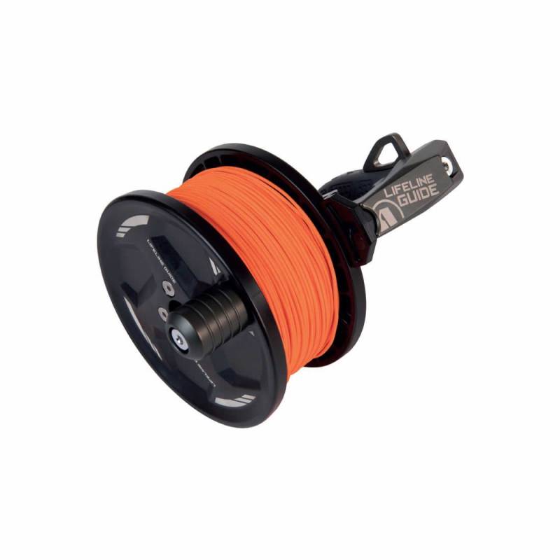 Apeks Lifeline Guide Reel 120 meters Grey