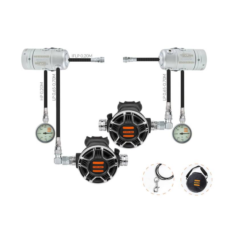 Tecline R2 Tec2 Sidemount Extreme Set