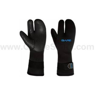 Bare Guantes Three-Finger Mitt 7mm