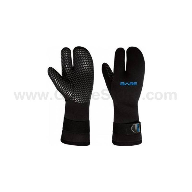 Bare Guantes Three-Finger Mitt 7mm
