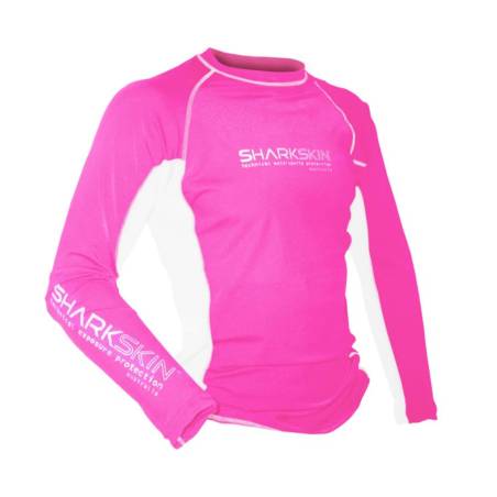 Sharkskin Camiseta Rapid Dry Manga Larga Pink