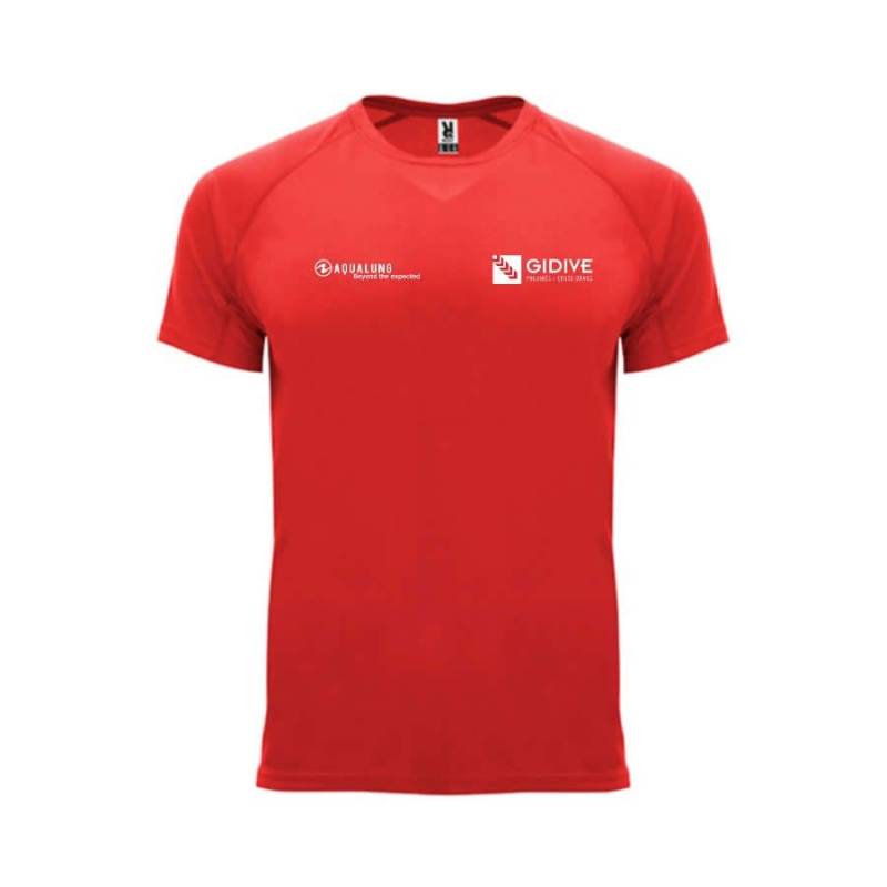 Gidive Technical T-Shirt Red