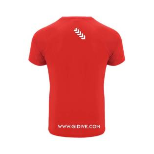 Gidive Camiseta Técnica Roja
