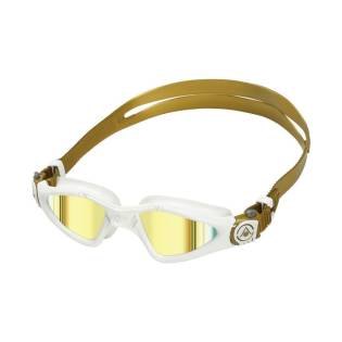 Aqua Sphere Gafas Kayenne Blanco/Dorado Dorado Titanium Espejo