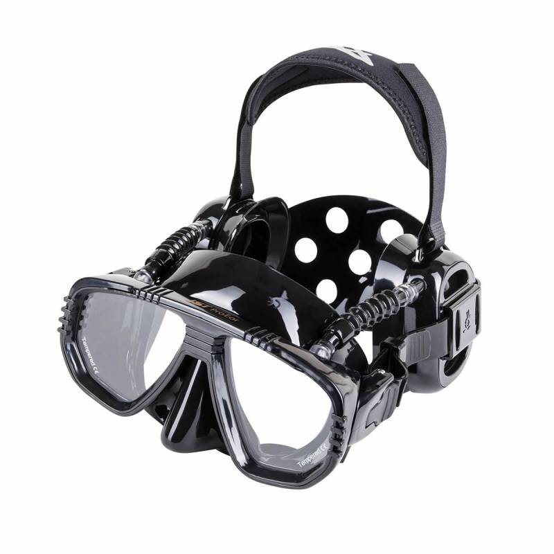 IST Máscara Pro Ear Anti-Fog Silicona Negra